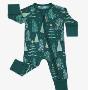 Matching Little Sleepies Christmas Pajamas – Newborn & 6–12 Months